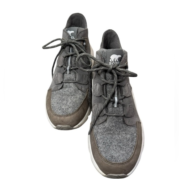 Sorel Women's Kinetic Rngd Caribou Boot Waterproof Leather Boots Size 10.5 - Picture 3 of 13